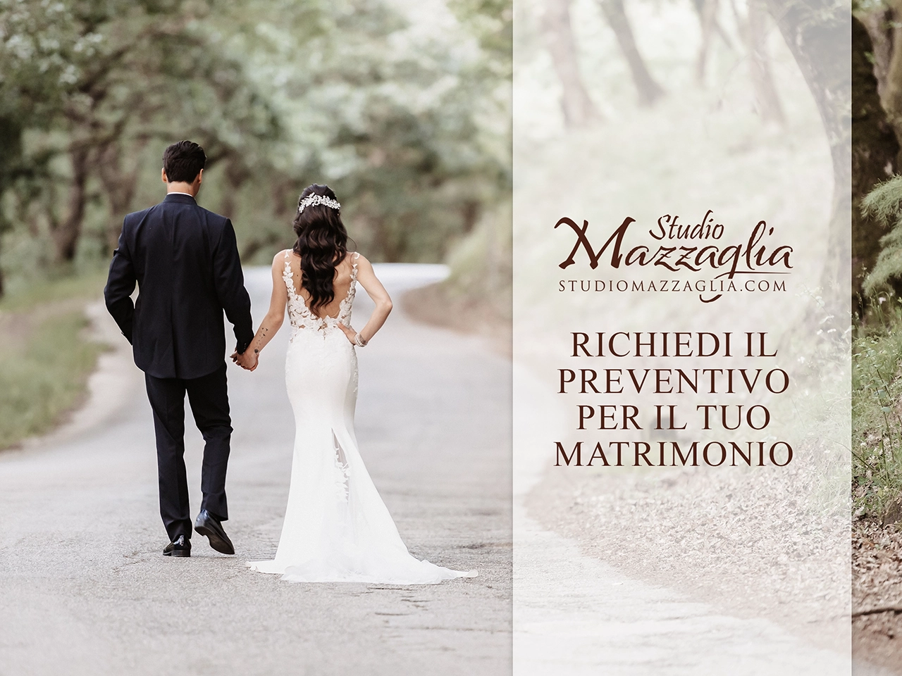 Richiedi il preventivo per il tuo matrimonio